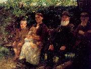 Osborne, Walter A Scene in Phoenix Park oil painting
